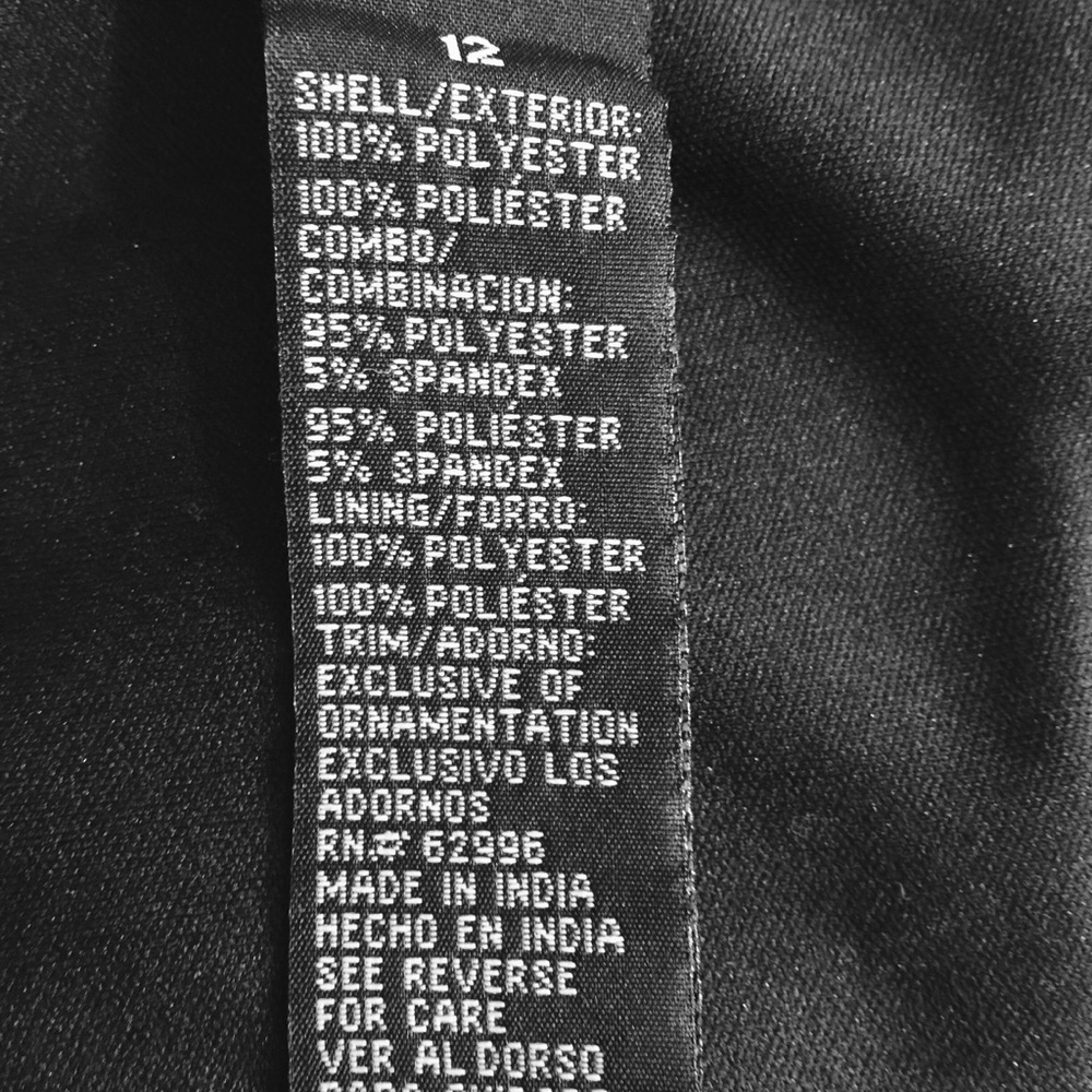 Scarlett Dress. Black.  Sz. 12. - Picture 7 of 9
